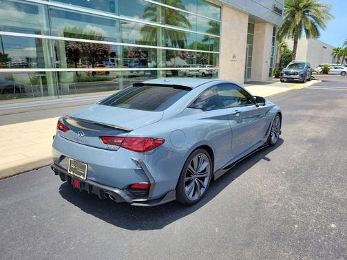Slate Gray 2022 INFINITI Q60 3.0t Red Sport 400