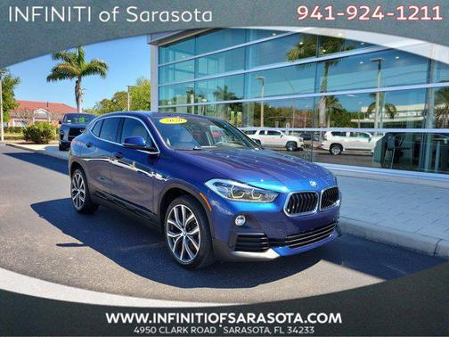 Mediterranean Blue Metallic 2020 BMW X2 sDrive28i