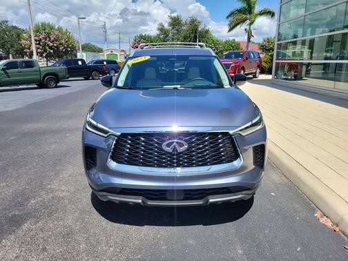 Moonbow Blue 2023 INFINITI QX60 SENSORY