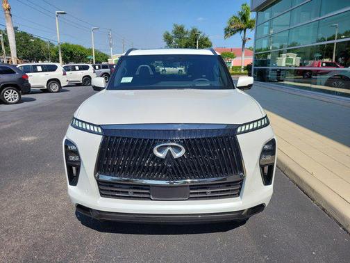 Radiant White 2026 INFINITI QX80 AUTOGRAPH AWD