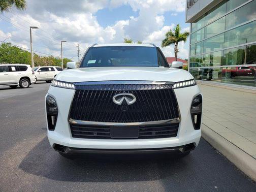 Radiant White 2026 INFINITI QX80 AUTOGRAPH AWD