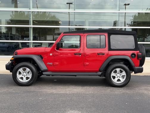Firecracker Red Clearcoat 2020 Jeep Wrangler Unlimited Sport
