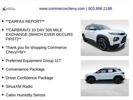 2021 Chevrolet Trailblazer LT