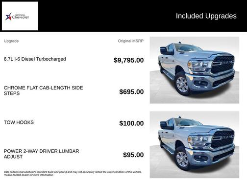 2024 RAM 2500 Big Horn Crew Cab 4x4 6'4' Box