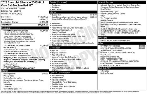 2023 Chevrolet Silverado 2500 LT