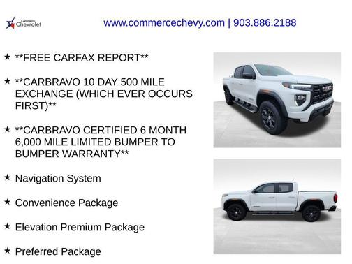 2023 GMC Canyon Elevation