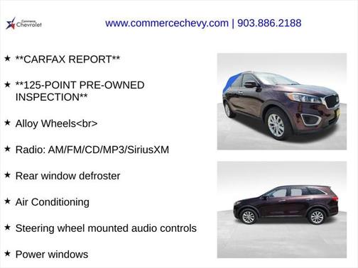 2016 Kia Sorento LX