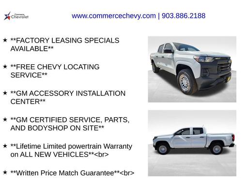 2025 Chevrolet Colorado WT