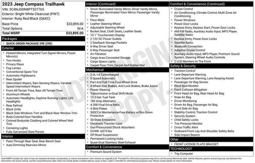2023 Jeep Compass Trailhawk