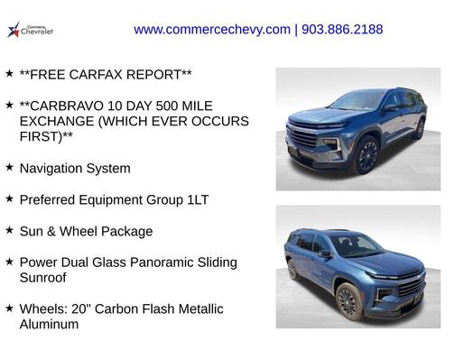 2025 Chevrolet Traverse LT