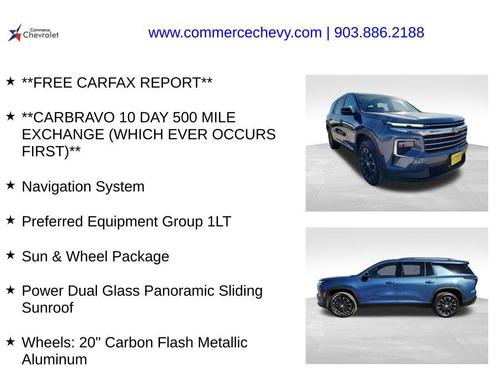 2025 Chevrolet Traverse LT