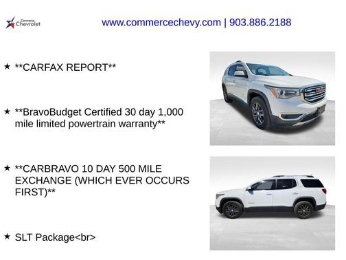 2018 GMC Acadia SLT-1