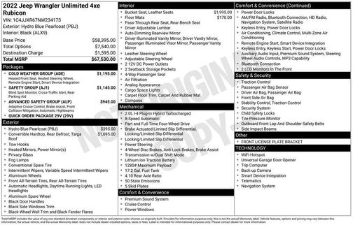 2022 Jeep Wrangler Unlimited 4xe Rubicon