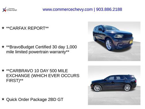 2023 Dodge Durango GT RWD