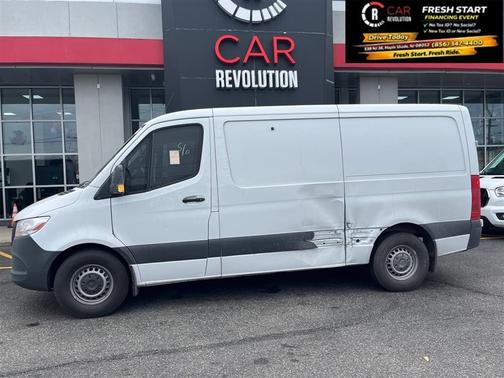 White 2023 Mercedes-Benz Sprinter 2500 ROOF 4-CYL GAS ARMORED SECURITY