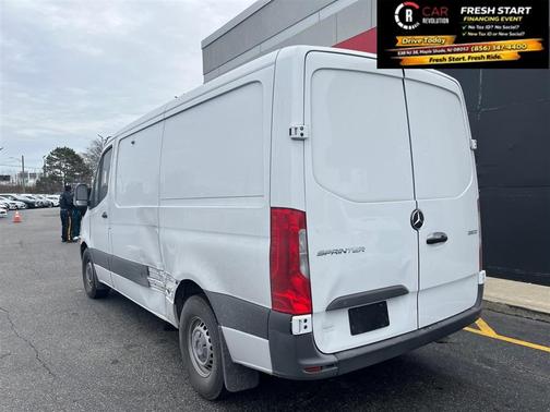 White 2023 Mercedes-Benz Sprinter 2500 ROOF 4-CYL GAS ARMORED SECURITY
