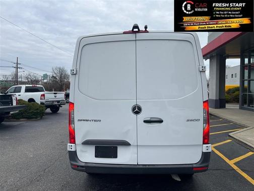 White 2023 Mercedes-Benz Sprinter 2500 ROOF 4-CYL GAS ARMORED SECURITY