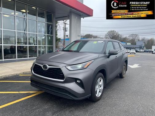Gray 2023 Toyota Highlander LE