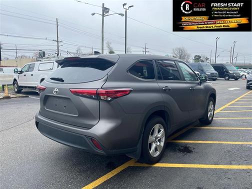 Gray 2023 Toyota Highlander LE