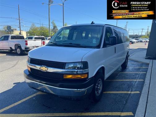 White 2024 Chevrolet Express 3500 LT