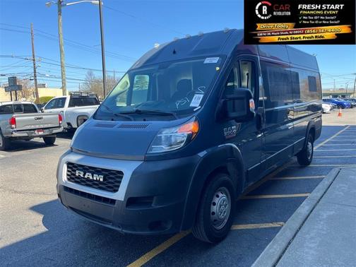 Blue 2020 RAM ProMaster 3500 High Roof
