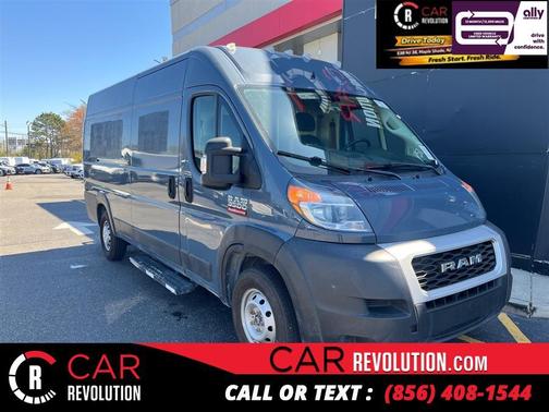 Blue 2020 RAM ProMaster 3500 High Roof