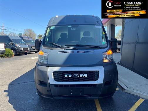 Blue 2020 RAM ProMaster 3500 High Roof