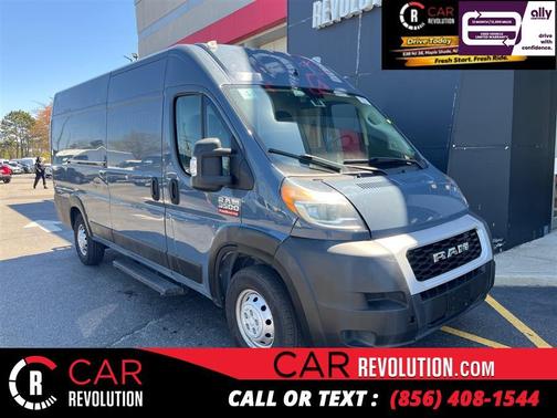 Blue 2020 RAM ProMaster 3500 High Roof