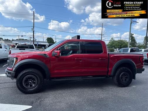 Red 2021 Ford F-150 Raptor