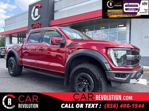 Red 2021 Ford F-150 Raptor