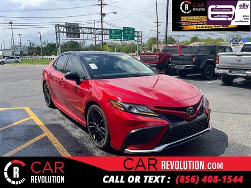Red 2023 Toyota Camry XSE