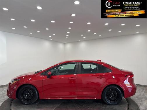 Red 2021 Toyota Corolla LE