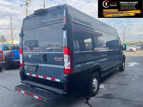 Blue 2020 RAM ProMaster 3500 High Roof