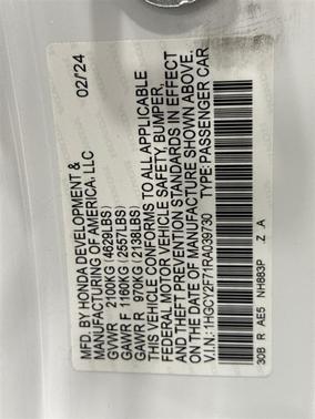 2024 Honda Accord Hybrid Sport-L