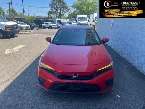 Red 2024 Honda Civic Touring