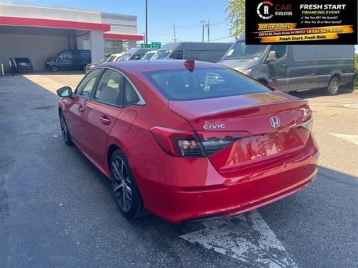 Red 2024 Honda Civic Touring