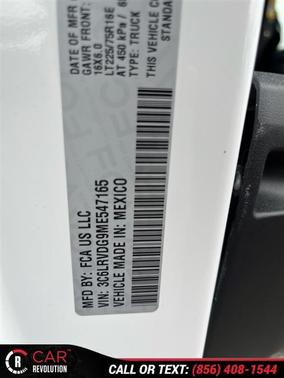 2021 RAM ProMaster 2500 High Roof