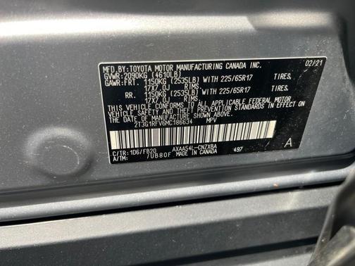 2021 Toyota RAV4 LE