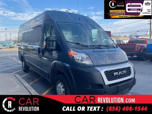 Blue 2021 RAM ProMaster 3500 High Roof