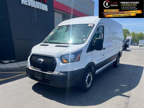 White 2023 Ford Transit-250 T250 MED ROOF