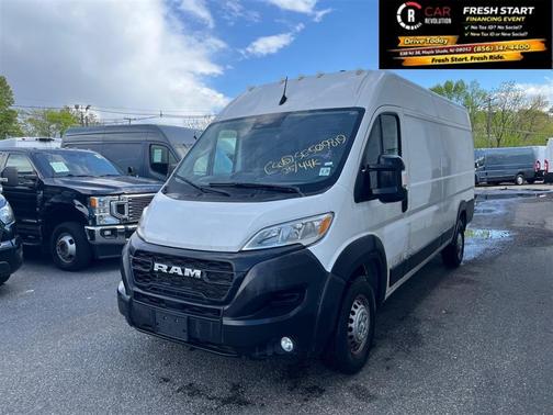 White 2025 RAM ProMaster 3500 High Roof