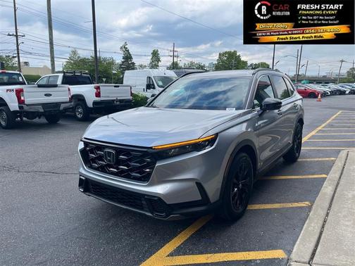 Silver 2024 Honda CR-V Hybrid Sport