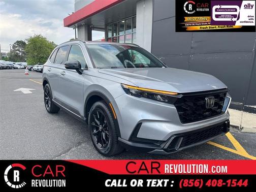 Silver 2024 Honda CR-V Hybrid Sport