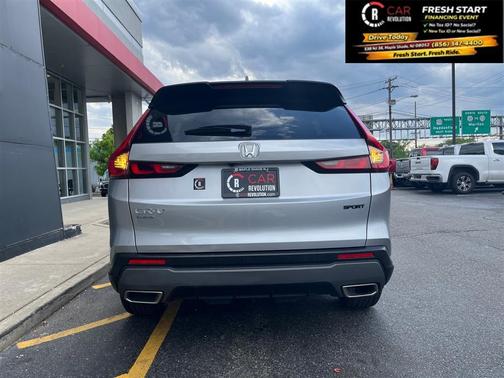 Silver 2024 Honda CR-V Hybrid Sport