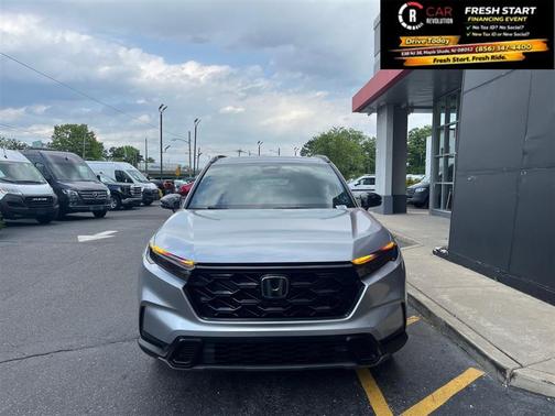 Silver 2024 Honda CR-V Hybrid Sport
