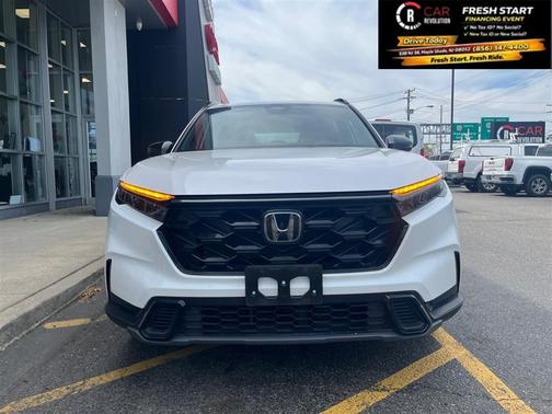 White 2024 Honda CR-V Hybrid Sport