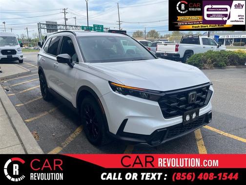 White 2024 Honda CR-V Hybrid Sport