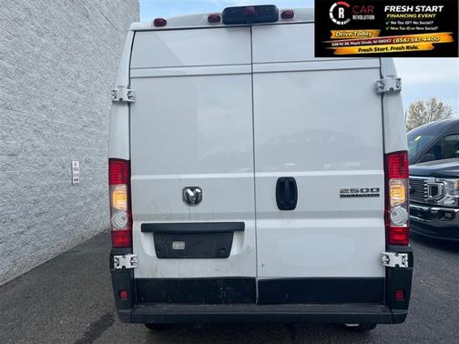 White 2023 RAM ProMaster 2500 High Roof