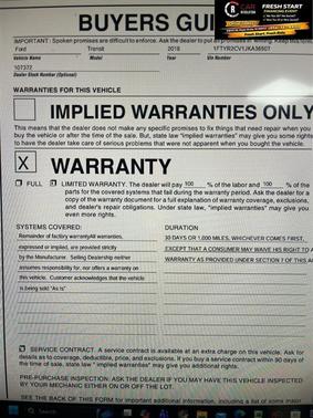 2018 Ford Transit-250 148 WB Medium Roof Cargo