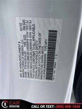 2022 Honda Odyssey Touring